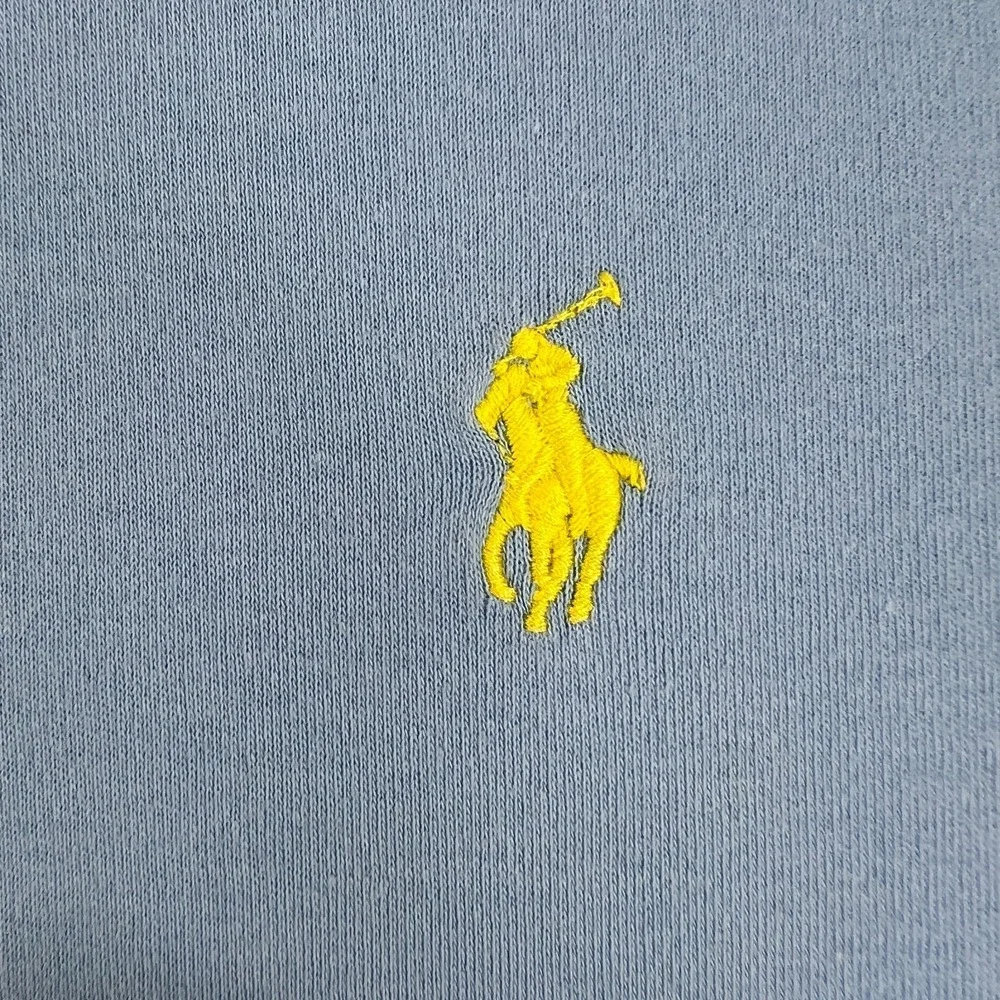 Polo Ralph Lauren Shirt Mens 2XB Big Blue Short Sleeve Casual Golf Outdoor Light